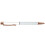 5Pcs Rose Transfer Sublimation Pens Blank DIY Office Writing 3