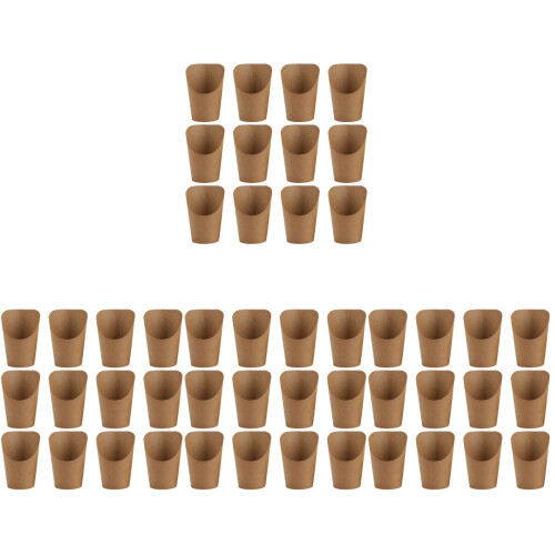 200Stk Snack Papiertaschen Kraftpapier Für & 1