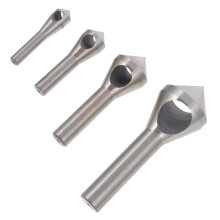 8Pièces Outils De Chanfrein En Acier Rapide Argentés Pour Métal Bois