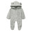 2Pièces Combinaison - Hiver Coton Chaude Bébé 1