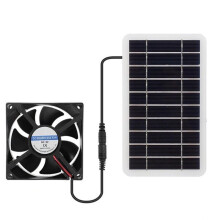 30W Solar Panel Powered Exhaust Roof Fan for Attic,Van, Pet - Air Ventilation & Cooling System for Kitchens,Greenhouses