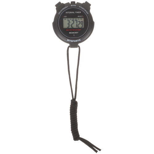 4Pcs Digital Timer Stopwatch for Coaches Outdoor Use Black
