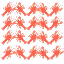 40Pièces Modèles De Homards Rouge Jouets Éducatifs Et
