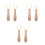 3Sets Khaki Silikon Baby Gabel Set Lernbesteck 4