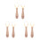 3Sets Khaki Silikon Baby Gabel Set Lernbesteck 8