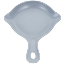 3St Elegant Keramisch Serveerbord Grijs Met Handvat Eenvoudig Schoon