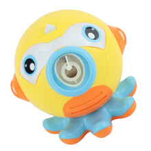 2Sets Automatische Gele Octopus Bubble Maker Met Muziek Voor Kinderen