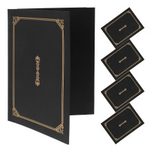 35Pièces Protège- Noir Design Élégant