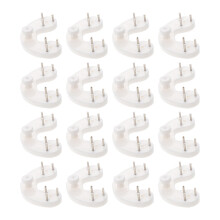 250St Witte Non-Trace Picture Hangers Van ABS Voor Thuis