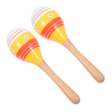 10St Gele Kids Maracas Creatief Educatief Muziekspeelgoed Instrument