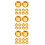 60Pièces Inserts Brûleur Encens Fer Accessoires Décoratifs 3
