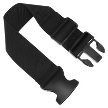 12St Stevige Zwarte Nylon Riemverlenging Voor Heupriem En Schoudertas
