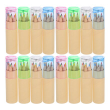 64Sets Mini Bleistifte Bunt Mit Halter & Ideal Fürs Zeichnen