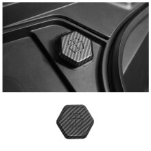 Wiper Water Tank Cover Trim for 2024 2025 Truck Accessories Matte Carbon Fiber