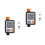 2Sets Programmierbarer Bewässerungs-Timer Kunststoff Garten 2
