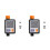 2Sets Programmierbarer Bewässerungs-Timer Kunststoff Garten 7