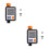 2Sets Programmierbarer Bewässerungs-Timer Kunststoff Garten 8