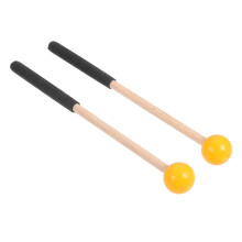 4Paren Gele Mallets Voor Marimba En Tongdrum, Duurzaam En Licht