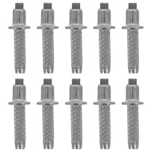 20St Robusten Zilveren Alpenstock Tips Voor Trekking En