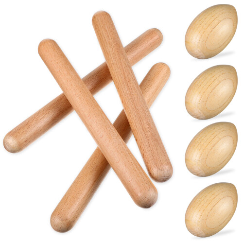 3Sets Kids Set Lichtbruin Percussie Instrumenten