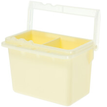 2St Gele Openbare Brush Washer 3-Delige Afneembare Kunstborstel Emmer
