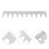 4Stk Silber Bienenrahmen Abstandshalter 11