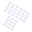 300Stk Transparente Doppelseitige Tischbumper Saugnäpfe PVC 9