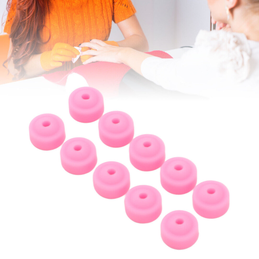 90pcs ABS Nail Drill Bit Dust Cover, Electric Manicure Protectors