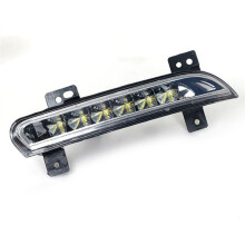 Car Front Right LED DRL Fog Light for  Fluence 2014+ Auto Driving Lamp Daytime Running Light Bumper Lamp