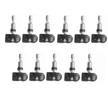 Sensor de Pressão de Pneus TPMS de 11 Peças para Autel Tool TS408 TS508 ITS600 315 MHz e 433 MHz 2 em 1 Monitor de Sensor MX Programável