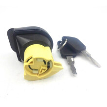 Trunk Lid Lock Cylinder Auto Door Lock Cylinder for 205 LHD 8726-48 872648 with 2Pcs Key