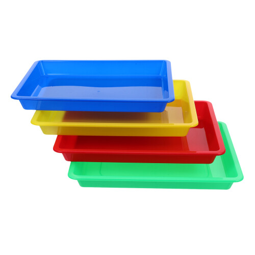 20Pièces Plateau Coloré En PP Pour Maison