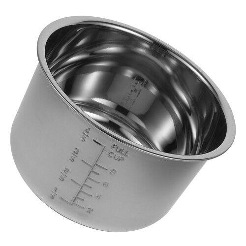 2Pièces Pot 304 Cuiseur Polyvalent Argent Pour Usage Alimentaire