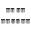 10Stk Shock Absorber Metall Buchsen Silber Hinterrad Dämpfer 5