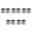 10Stk Shock Absorber Metall Buchsen Silber Hinterrad Dämpfer 6