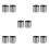 10Stk Shock Absorber Metall Buchsen Silber Hinterrad Dämpfer 9