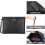 Fireproof Document Bag with Lock, with Zipper Closure, Storage Pouch for A4 Letter Size Document, Cash,Cell Phone,Tablet 3