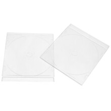 8Pièces Boîtes De Rangement Cd/dvd Portables Acryliques Transparentes