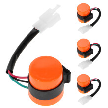 3Stk Atv Warnblinklicht Aus Kunststoff Orange Mit Schnellem Blinker