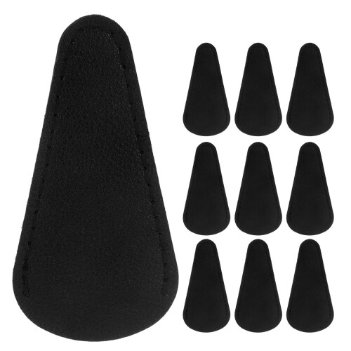 20Stk Schwarzer Scissors Cover Aus PU Leder, Präziser Sitz, Schutz