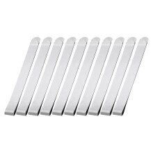 20Pièces Clips Maille Pour Machine À Barbe À Papa Argentés Durable