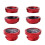 4Ensembles Objectifs Smartphone Fisheye Macro Angle Large Rouge 1