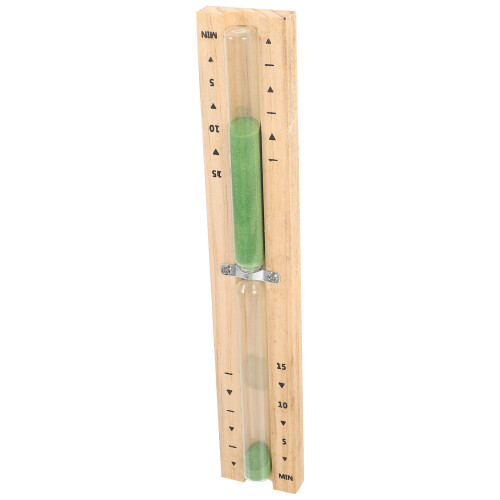 2Pièces Minuteur Sauna 15 Min Bois Décor Vert