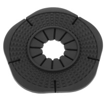 2Pièces Cache Trou Essuie-Glace Silicone Noir Résistant