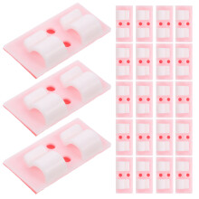 104Pièces Supports De Câbles Rose Pour Bureau Et En