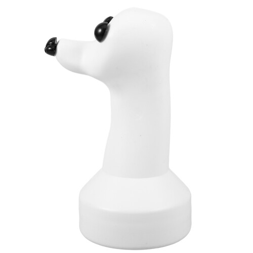 Support Tête Chien Plastique Pour Décoration