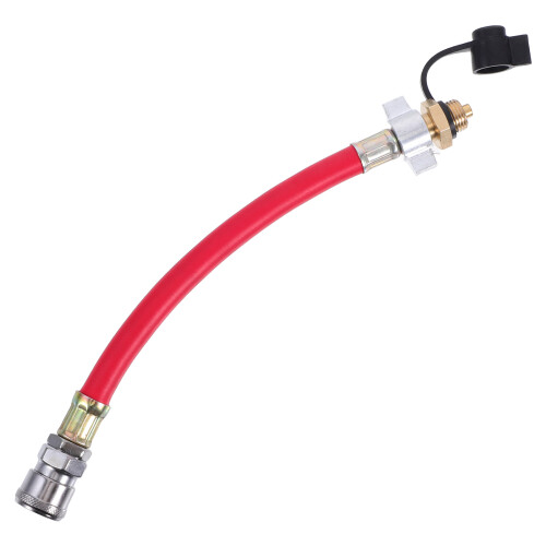 4Ensembles Tube Transfert Air Flexible Rapide Acier Renforcé