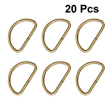40Pièces Boucles D Dorées Robustes Pour Accessoires Travaux DIY