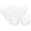 28Pièces Mini Globes De Neige Transparents DIY Décor 1