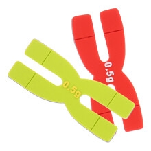 10Pièces Tampons Silicone Pondérés H Pour Raquette Tennis Polyvalents
